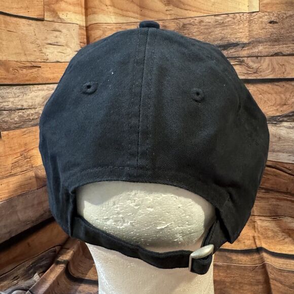 Super Bowl XLII Hat Cap Black Adjustable Strap Back NFL February 3, 2008 Cotton - Picture 3 of 8